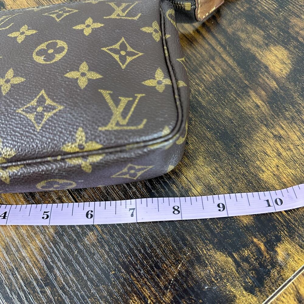 Louis Vuitton Monogram Canvas Brown & Tan Satchel (NOT LV STRAP) - Picture 15 of 16